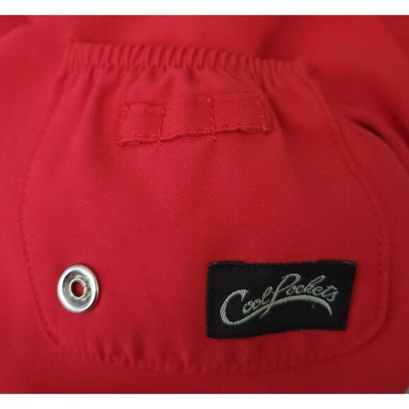 Dunbrooke Mens XL‎ Red 1/4 Zip 100% Polyester Style No 8069 Firestone Logo Back - Picture 9 of 15